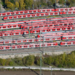 Münchner S-Bahnen Luftbild